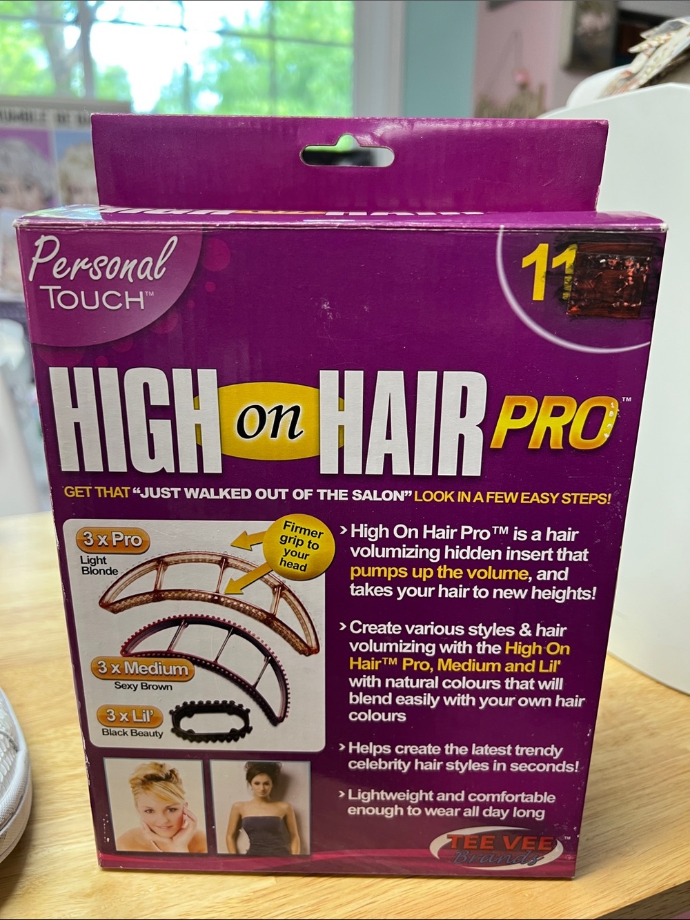 High On Hair Pro Volumizing Hair Insert - Purple